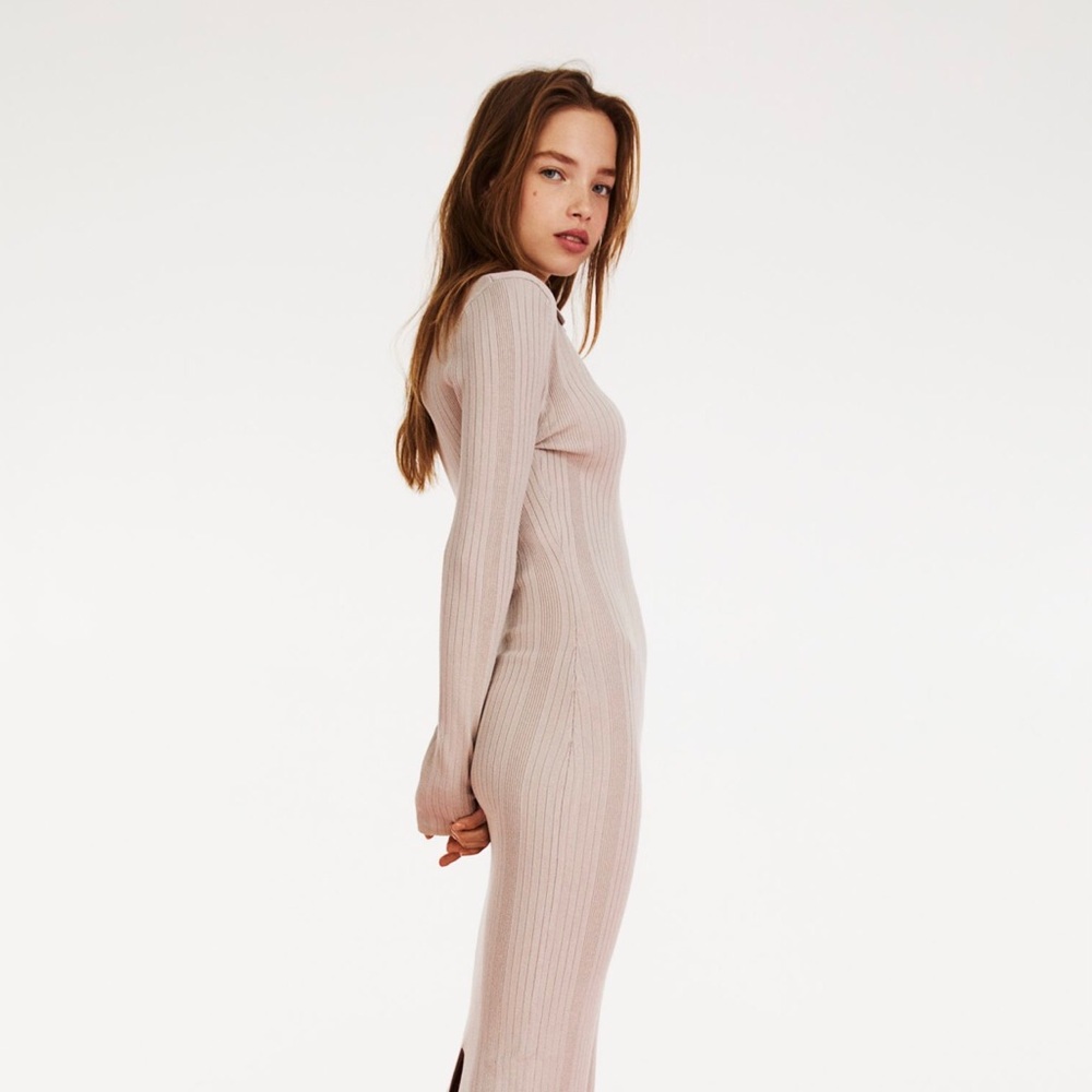 H&M Rib-knit Dress - Picture 3 of 8